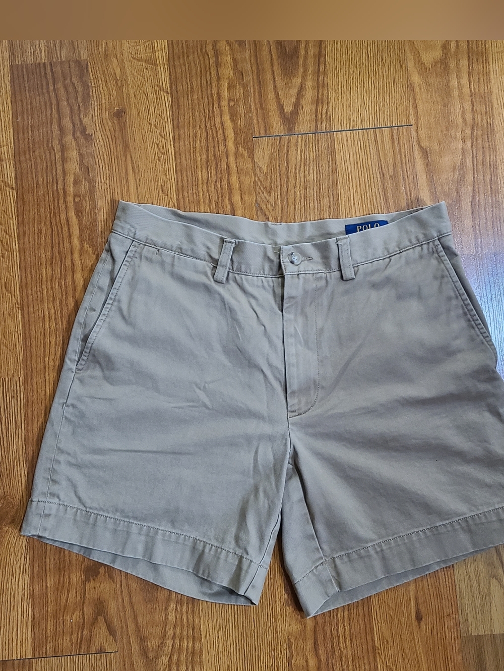 Polo Ralph Lauren Classic Fit Khaki Shorts Size 31
